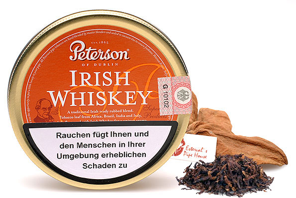 Peterson Irish Whiskey Pipetobacco 50g Tin